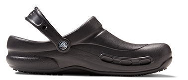 crocs black work shoes